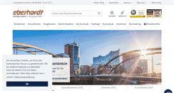 Desktop Screenshot of eberhardt-travel.de